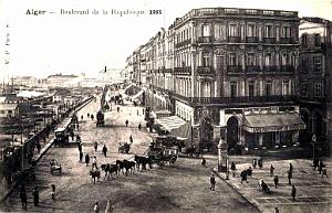 ALGER - BOULEVARD DE LA REPUBLIQUE - 1905